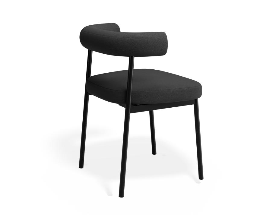 P 3 Marlowe Diningchair Black Anthracite