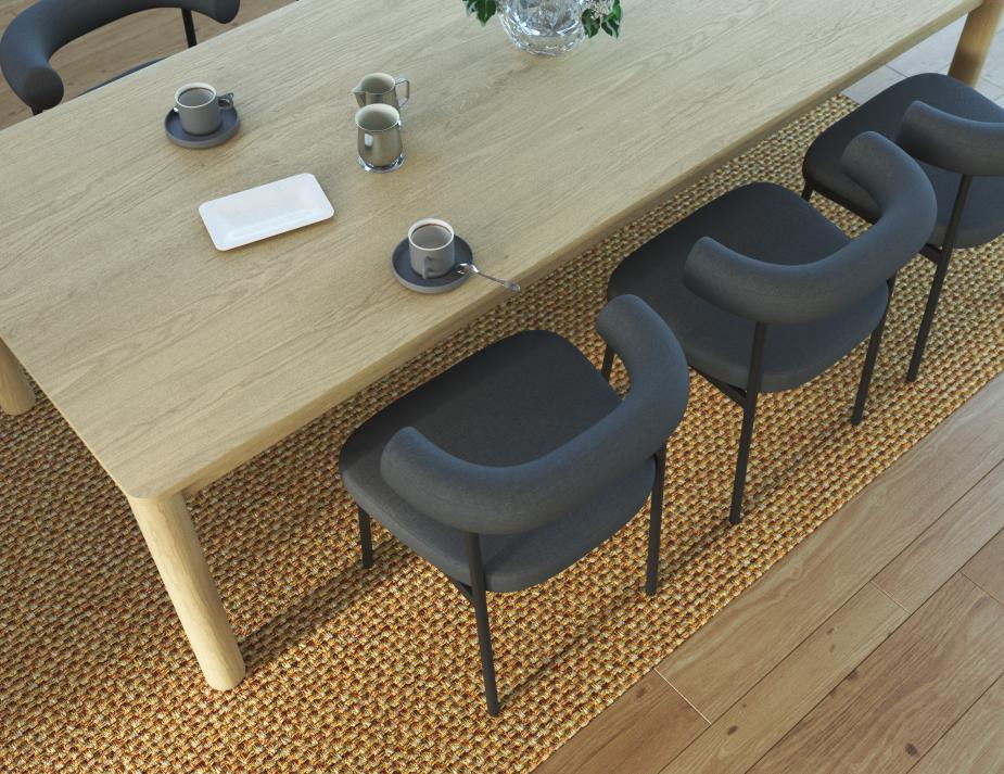 L 2 Marlowe Diningchair Sohogrey