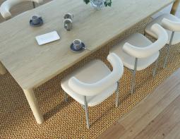 L 2 Marlowe Diningchair Beigefawn