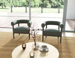 L 3 Marlowe Loungechair Brownwood Green44