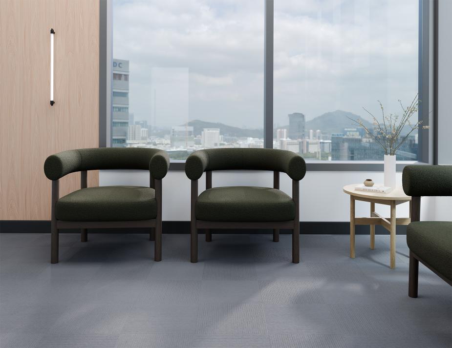 L 2 Marlowe Loungechair Commercial Brown Green