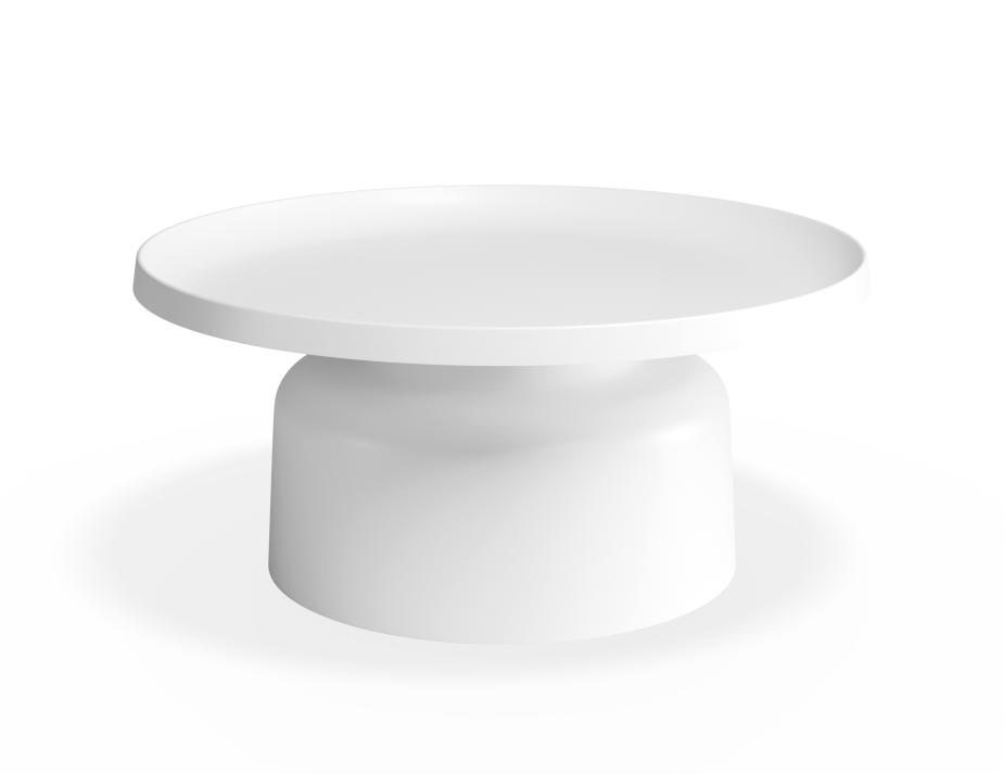 P 1 Tide Sidetable White