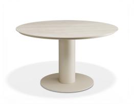 Loma LOW Dining Table 120cm - Outdoor - Dune Ceramic Top