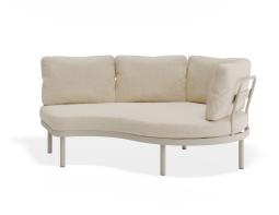 P 1 Aluna Outdoorsofa Armsection Latte Husk