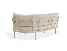 P 2 Aluna Outdoorsofa Armsection Latte Husk