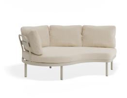 Aluna Sofa Return Section - Latte - Outdoor