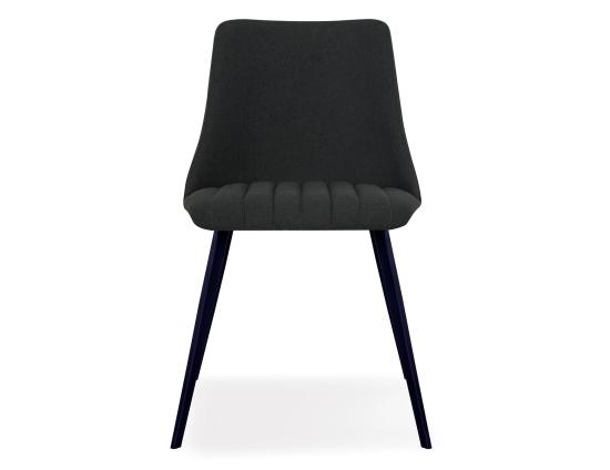Andorra Dining Chair-Anthracite Fabric	