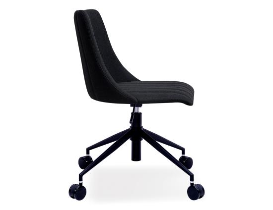 Andorra Swivel Office Chair-Anthracite Fabric