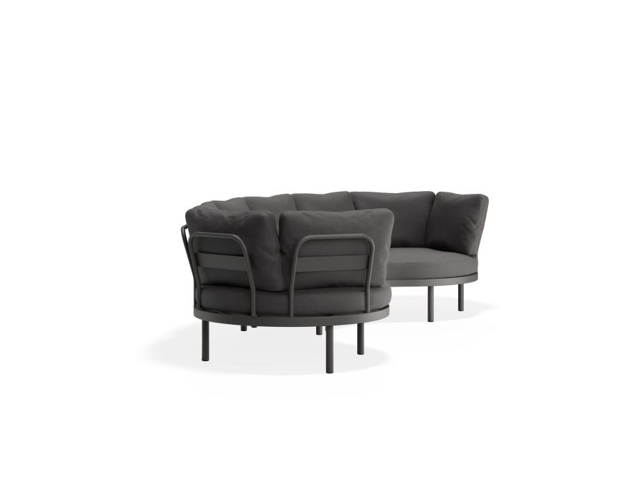 P 3 Aluna Outdoorsofa Configc Charcoal Darkgrey