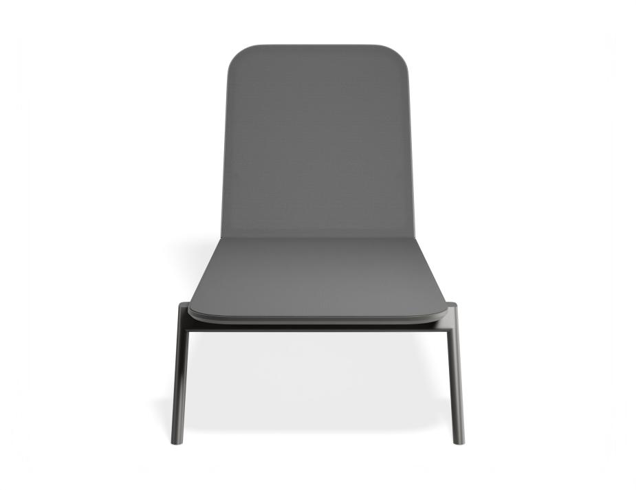 P 4 Amalfi Sunlounge Charcoal