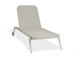 Amalfi Sun Lounge - Latte - Biscuit Mesh