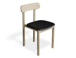 Vintage Black Vegan Leather Seat Pad image