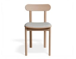 P 4 Zara Diningchair Natural Herringbone