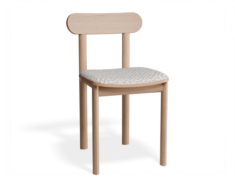 P 1 Zara Diningchair Natural Geometricpattern