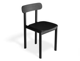 Vintage Black Vegan Leather Seat Pad image