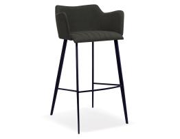 Andorra Bar Stool - Storm Grey Fabric
