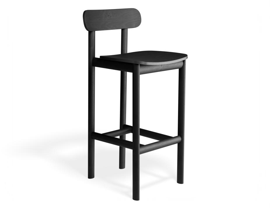 P 1b Zarav4 Barstool Black