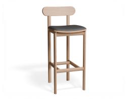 P 1 Zara Barstool Natural Greypu