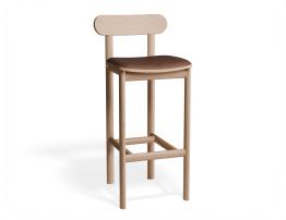 Zara Stool - Natural - Upholstered