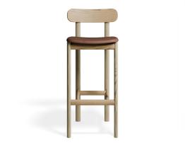 Zara Stool - Natural - Upholstered