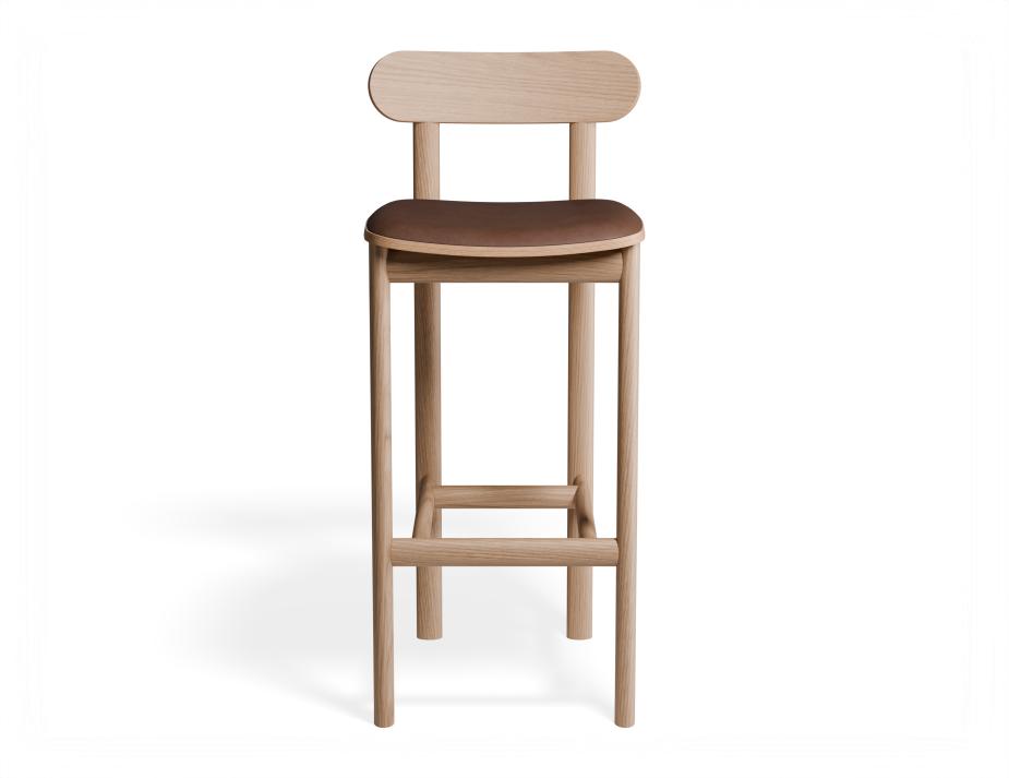 P 4 Zara Barstool Natural Tanpu