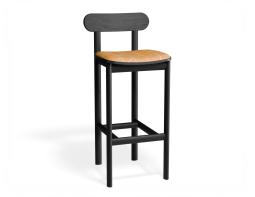P 1 Zara Barstool Black Isometricorange