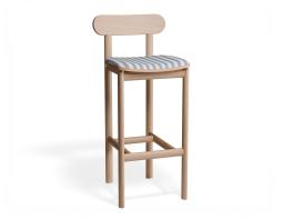 P 1 Zara Barstool Natural Bluestripe