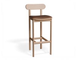 P 1 Zara Barstool Natural Printedsuede