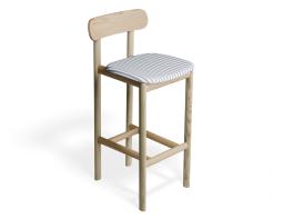 P 1 Zarav4 Barstool Natural Bluestripe