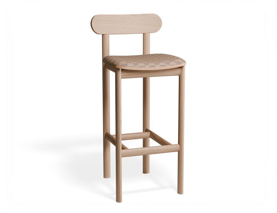 P 1 Zara Barstool Natural Lavera