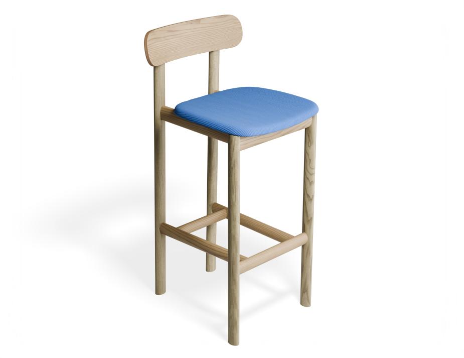 P 1 Zarav4 Barstool Natural Bluecorduroy