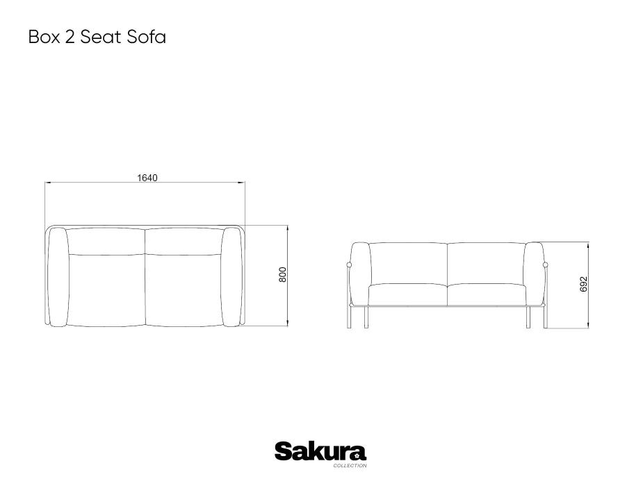 Box 2 Seat Sofa