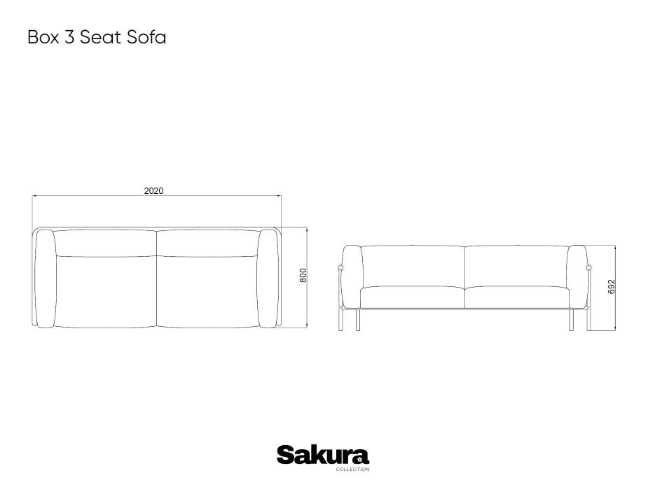 Box 3 Seat Sofa