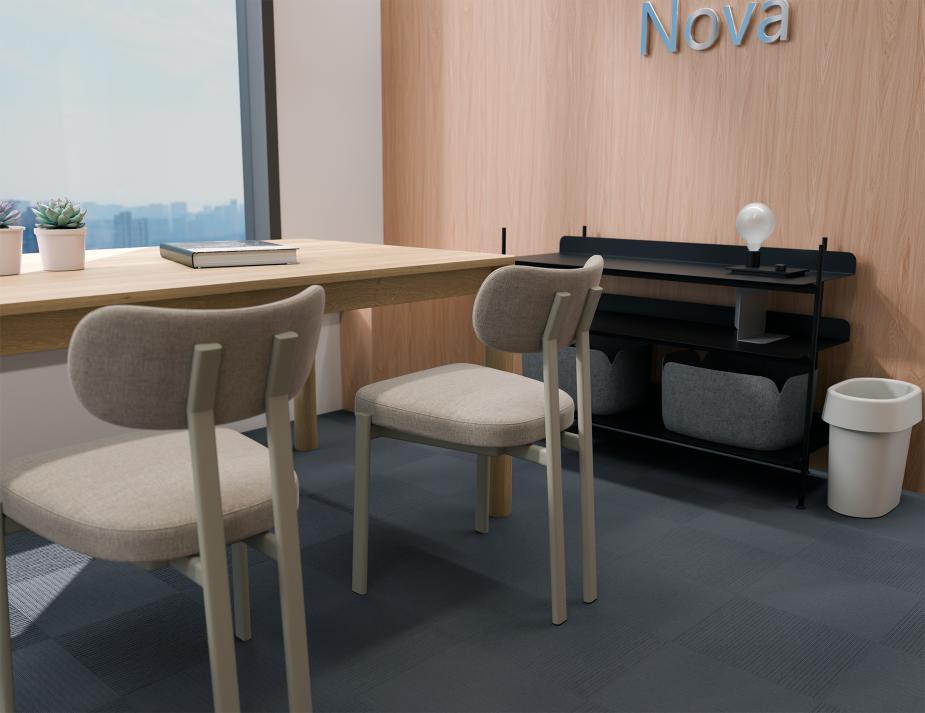 L 2 Nova Chair Commercial Dove Shell1