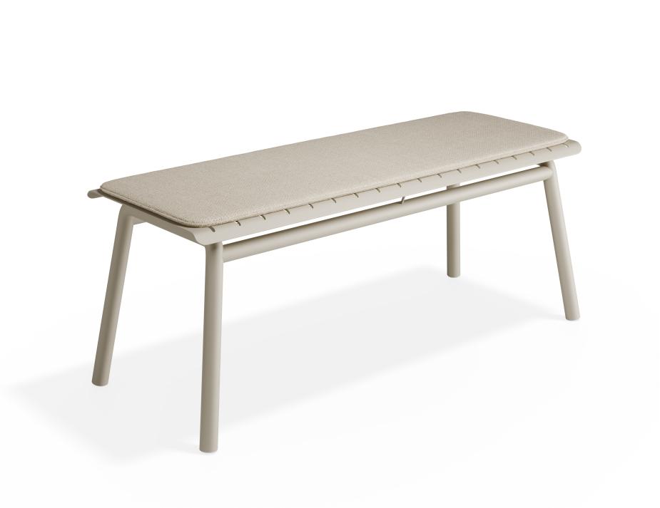 P 1 Roku Bench120 Husk Latte