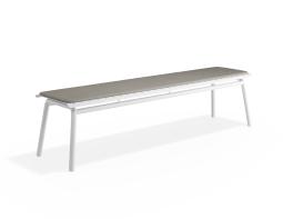 P 1 Roku Bench190 Lightgrey White