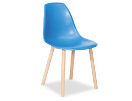 Canndale Chair - Natural - Blue Shell 