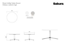Place Coffee Table Line Drawings 70 X425cm