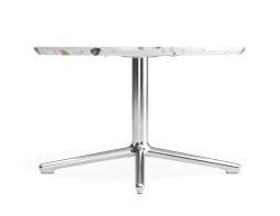 P 3 Place Coffeetable 700dia Terrazzo Chrome