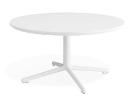 Place Coffee Table - Round - White Top - 80cm