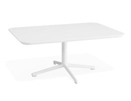 Place Coffee Table - Rectangle - White Top - 100 x 70cm
