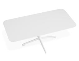 P 4 Place Coffeetable 1200x600 White White