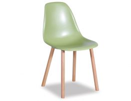 Canndale Chair - Natural - Olive Green Shell 