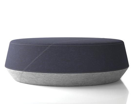 Button Large Ottoman