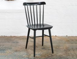 Ironica Black Dining Chair