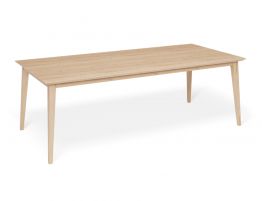 Jutland Dining Table - Natural Oak - 220cm x 100cm - by TON