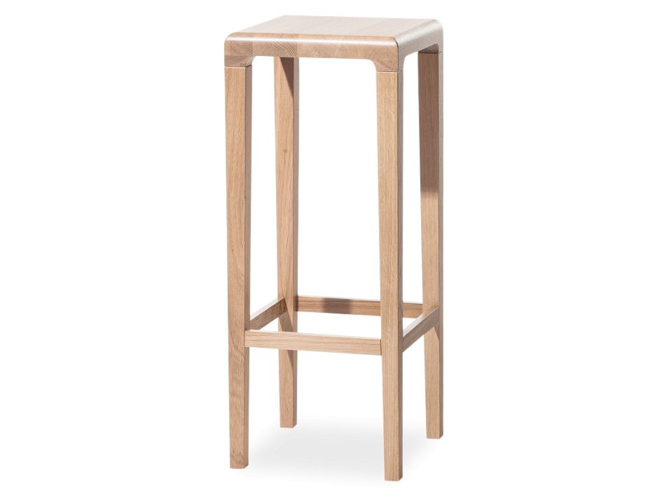 80cm Oak Bar Stool