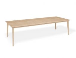 Jutland 280 100 Dining Table Oak Natural Wood 4 Seater Original Modern