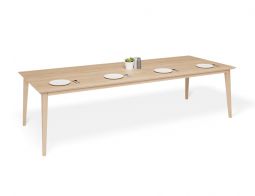 Jutland Indoor Dining Table Wood Oak 280 4 Seat Modern Original