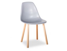 Canndale Chair - Natural - Light Grey Shell